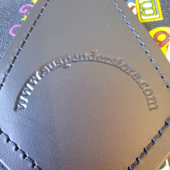 Suspenders Bingo Theme Lucky Bingo Numbers 48 inch Heavy Duty Clasps Fun Novelty - Picture 2 of 7